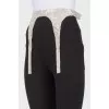 Belt decorated with rhinestones