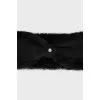 Headband with fur