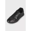 Men's leather sneakers