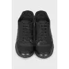 Men's leather sneakers