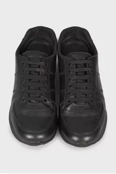 Men's leather sneakers