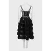 Black set with skirt and corset