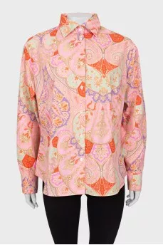 Paisley print shirt