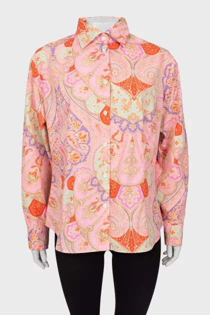 Paisley print shirt