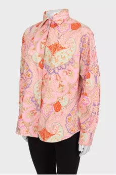 Paisley print shirt