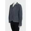 Gray denim jacket