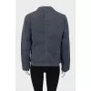 Gray denim jacket