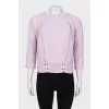 Purple blouse with 3/4 sleeves