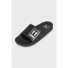 Men's flip-flops with print