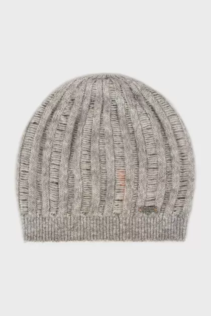 Wool hat and scarf set