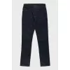 Men's jeans with contrast seams