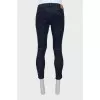 Men's blue embellished jeans