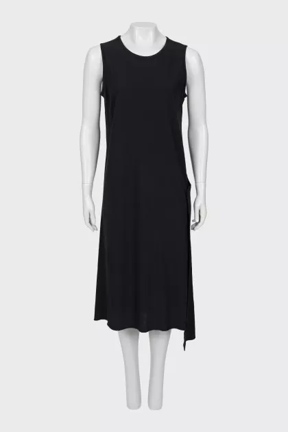 Velcro wool dress