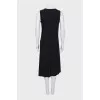 Velcro wool dress