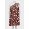 Off the shoulder A-line dress