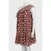 Off the shoulder A-line dress