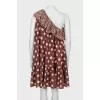 Off the shoulder A-line dress