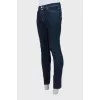 Men's blue jeans with buttons