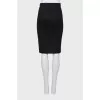 Black pencil skirt