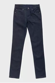Navy skinny jeans