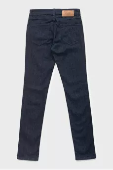Navy skinny jeans
