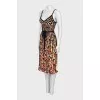 Printed strappy dress