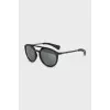 Black browline sunglasses