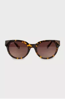 Decorated sunglasses with print