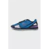 Mixed color men's sneakers