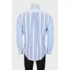 Men's shirt with combined print