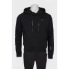 Men's hoodie with brand logo