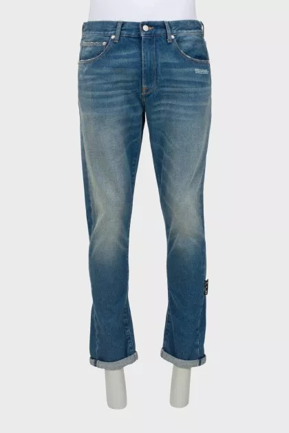 Men's blue jeans