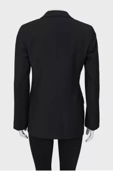 Black button down jacket
