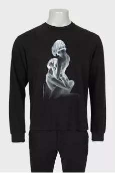 Men's sweatshirt with tag