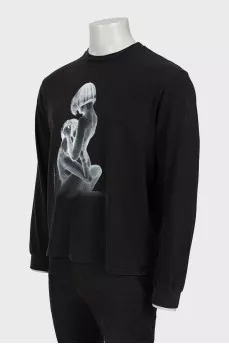 Men's sweatshirt with tag