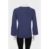 Vintage dark blue jumper