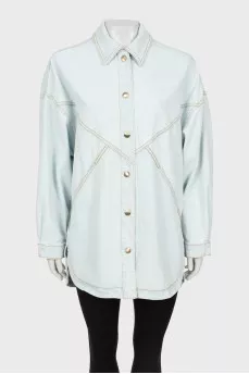 Light blue denim jacket