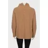 Knitted wool and cashmere sweater