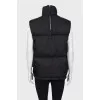 Quilted vest with pockets