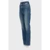 Light blue high waist jeans