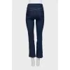 Dark blue high waist jeans