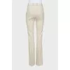 Classic white trousers