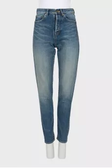 Light blue skinny jeans