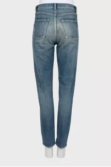 Light blue skinny jeans