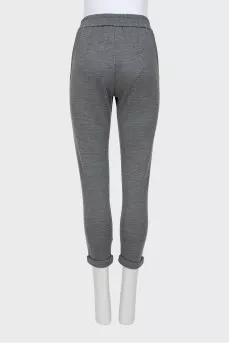 Sweatpants with decorative pockets