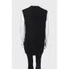 Combined tunic with slit