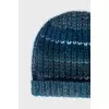 Mixed color knitted hat