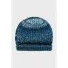 Mixed color knitted hat