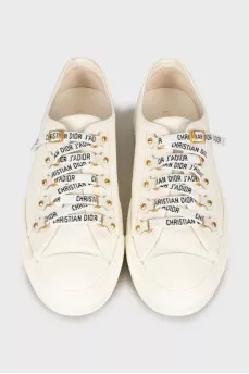 White Walk'n'Dior sneakers