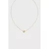Round gold pendant